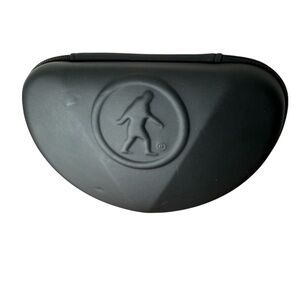 Bigfoot Sasquatch Black Large Sunglasses Case Zipper